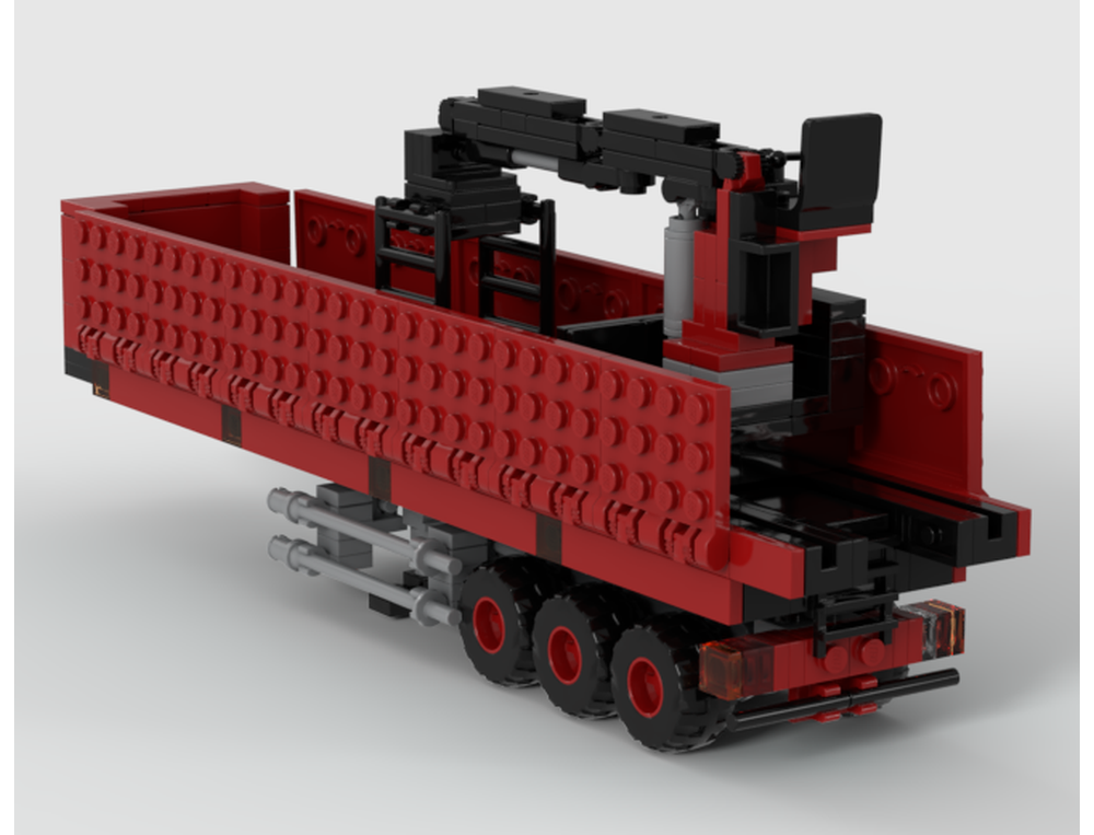LEGO MOC-219776 stone transport trailer by Toothpick-NL | Rebrickable ...