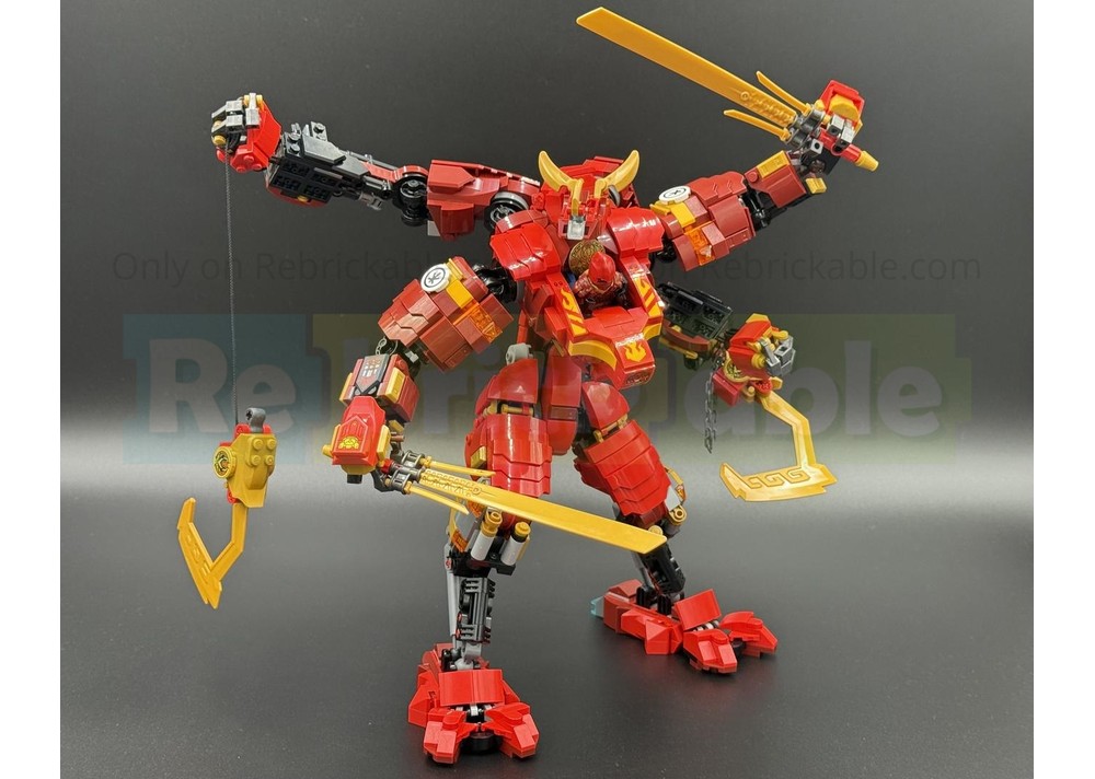 LEGO MOC Kai's Climber Mech XL by ZTBricks | Rebrickable - Build