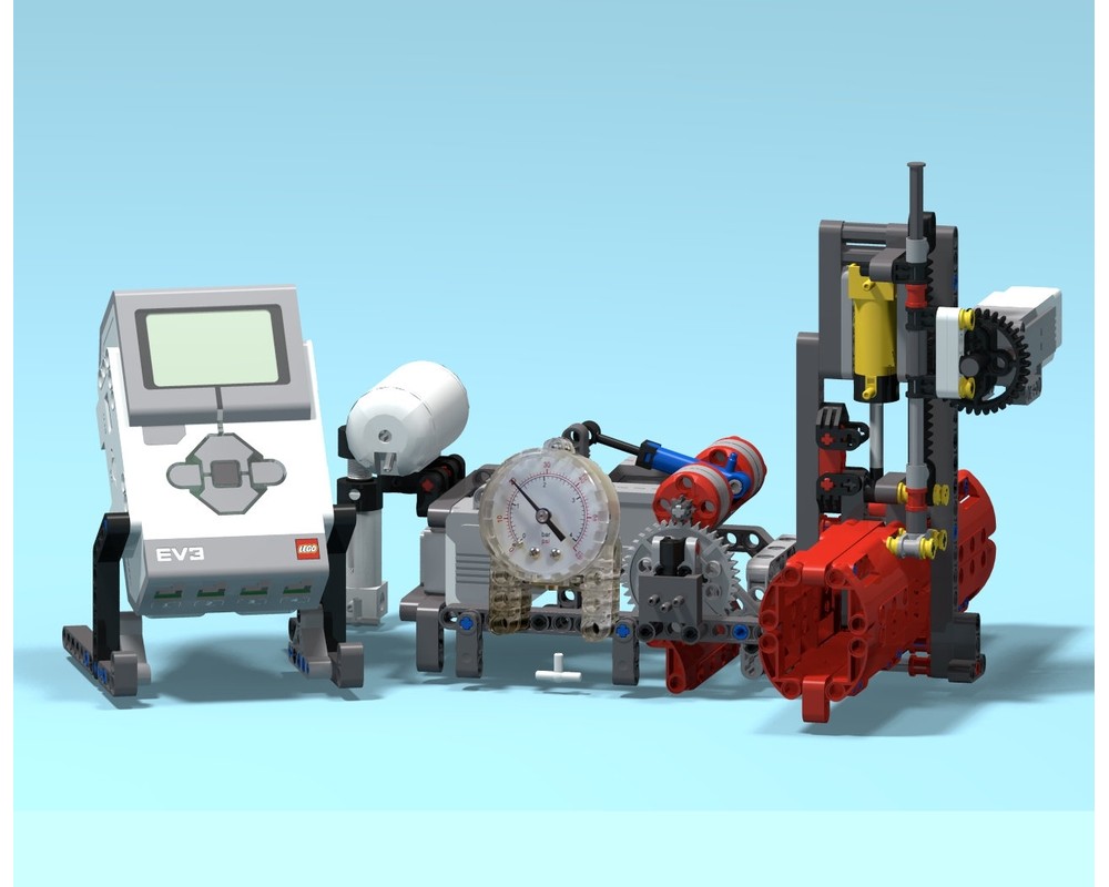 LEGO MOC-21981 EV3 Intelligent Valve Positioner (Mindstorms > EV3 2019 ...
