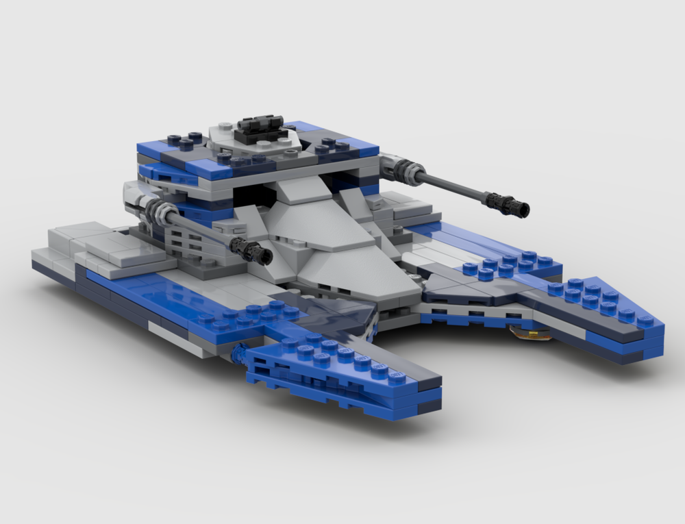 Minifigure-Scale TX-130 Clone Tank V2