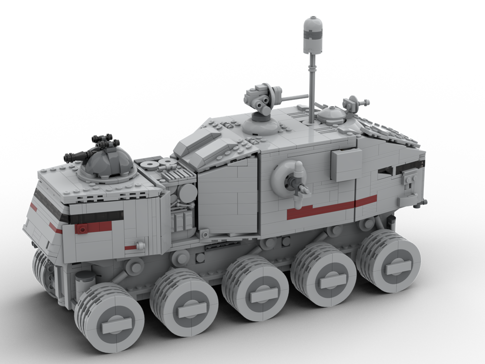 LEGO MOC Clone Turbo Tank by Sir BuildsALot Rebrickable Build