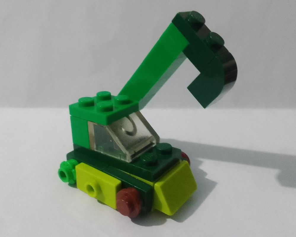 LEGO MOC-219895 Green Excavator by HotRod95 | Rebrickable - Build with LEGO