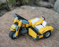 31046 Motobike with sidecar