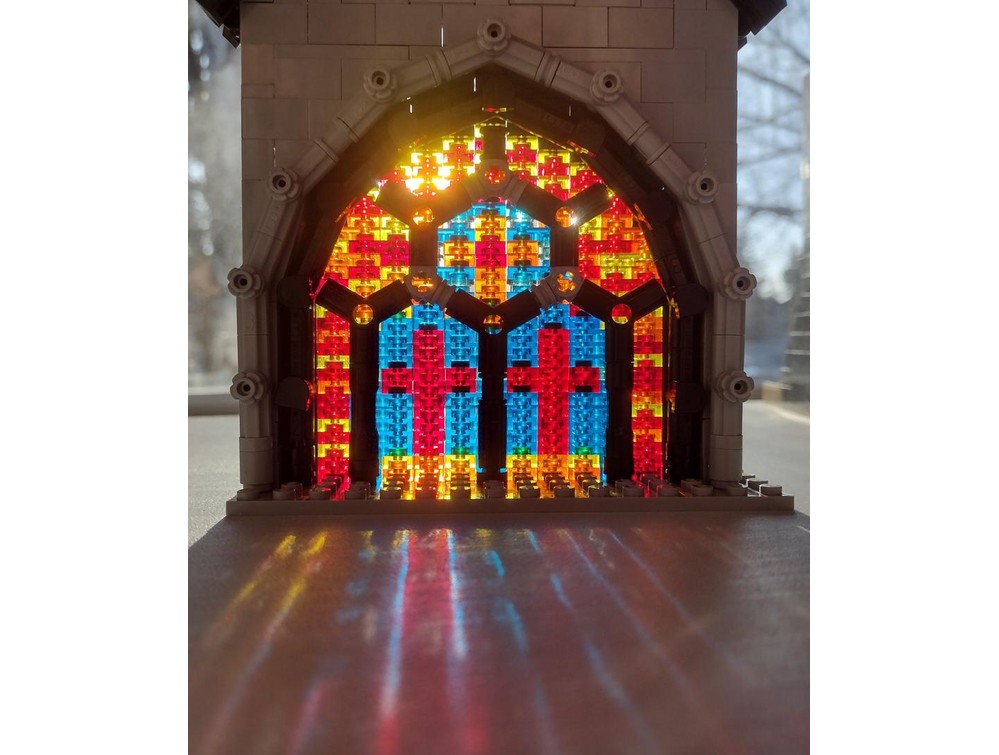 LEGO MOC-219914 Gothic Stone Window by Castle_Builder | Rebrickable ...