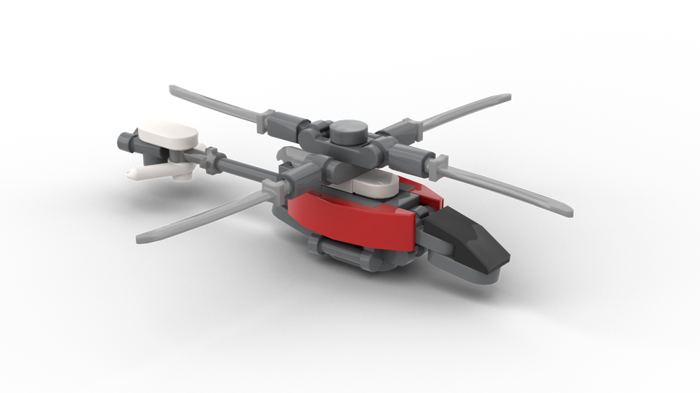 LEGO MOC Arasaka Zetatech mini attack helicopter by OlivierBlom ...