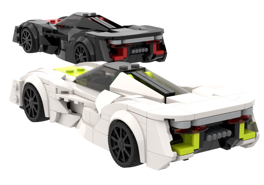 LEGO MOC-220025 Dodge SRT Tomahawk VGT (Black) by OrchardBuilds