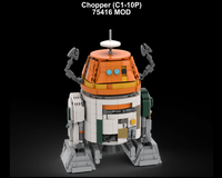Chopper C1-10P 75416 MOD - Rebels Animated Version
