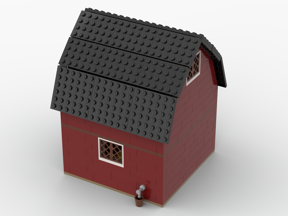 LEGO MOC-220129 Small Barn - Red Version by BrickMind | Rebrickable ...