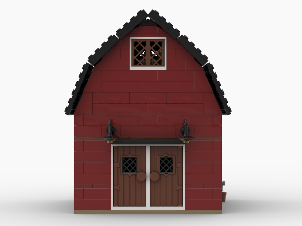 LEGO MOC-220129 Small Barn - Red Version by BrickMind | Rebrickable ...