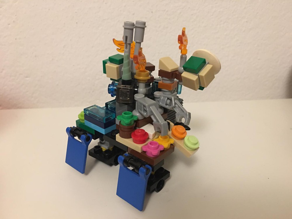 LEGO MOC Mortal Engin Micro scale / what can I do spare parts Milas | Rebrickable Build with LEGO