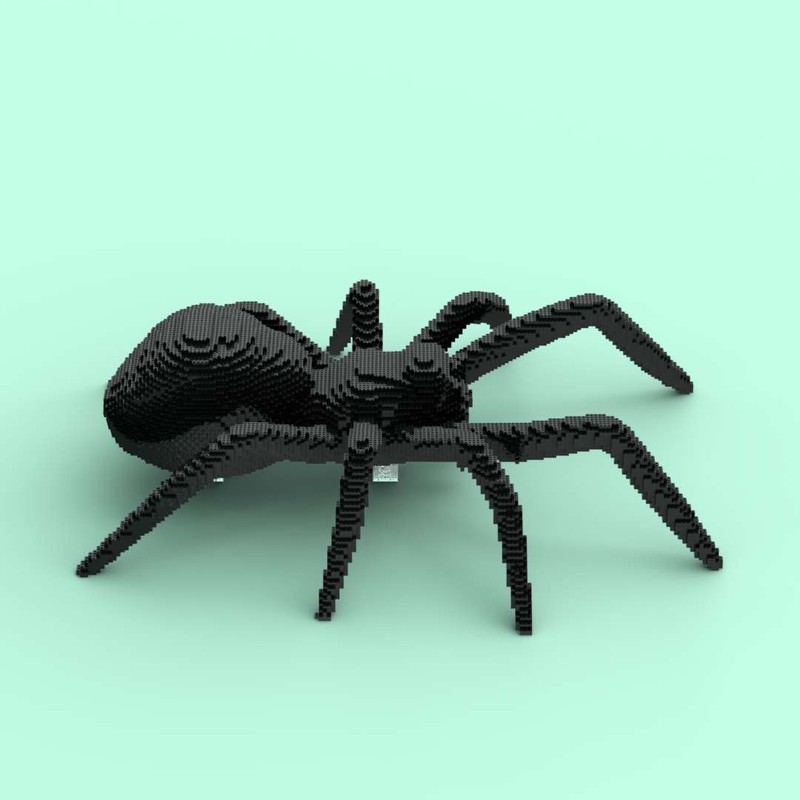 LEGO MOC Large Spider by otterbournelego | Rebrickable - Build with LEGO