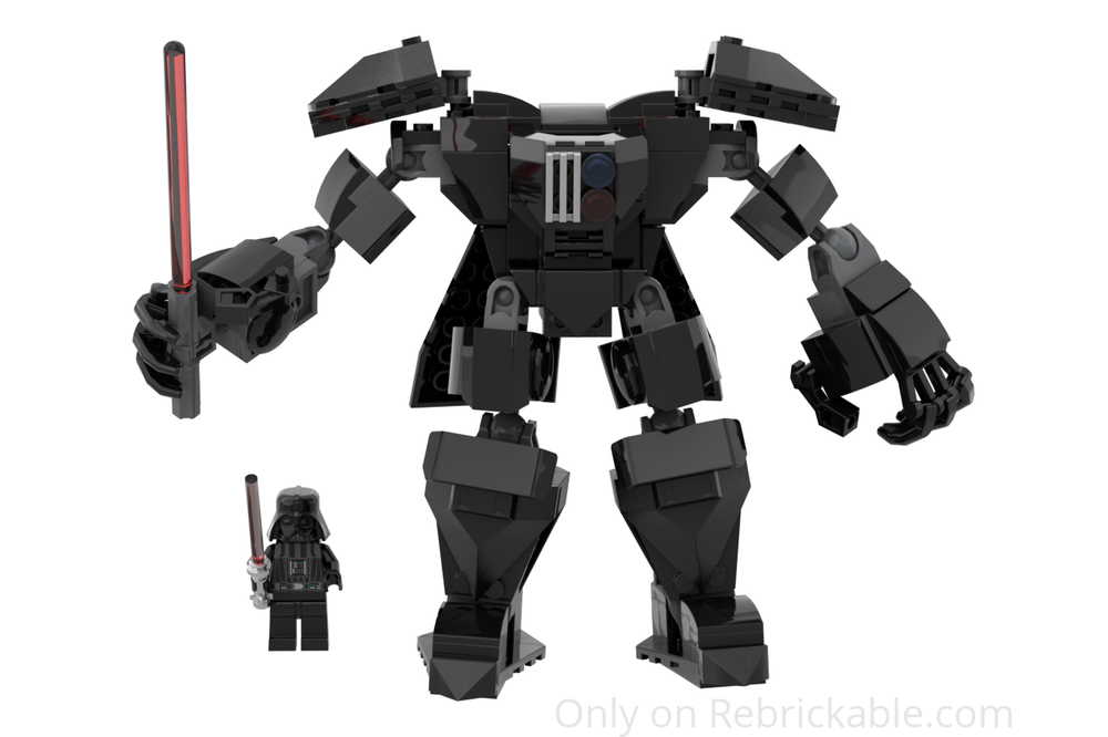 LEGO MOC-220249 Darth Mech by Tartan Bricks | Rebrickable - Build with LEGO