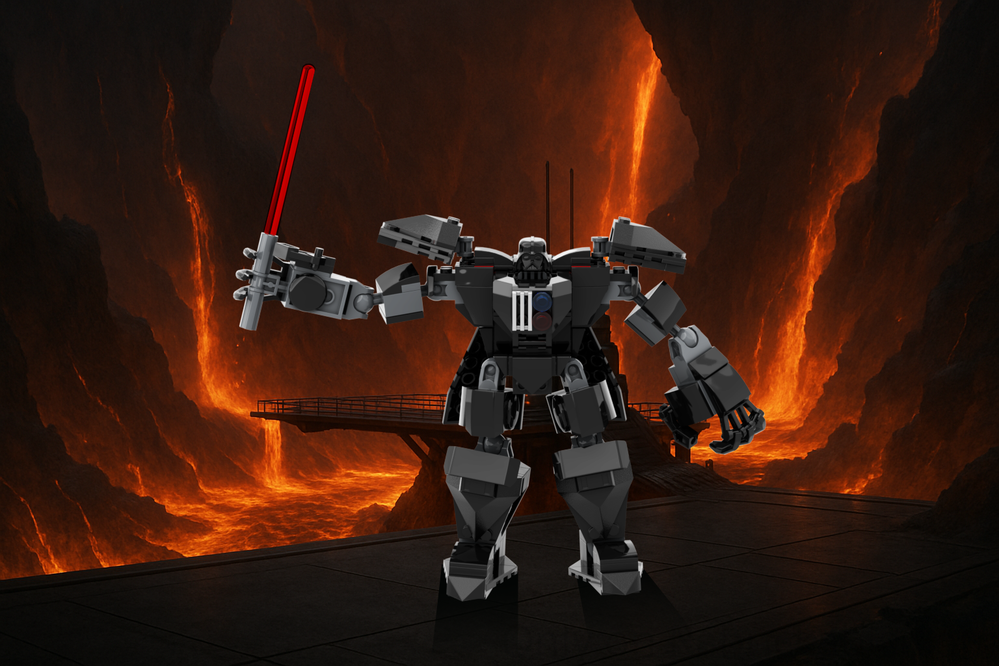 LEGO MOC-220249 Darth Mech by Tartan Bricks | Rebrickable - Build with LEGO