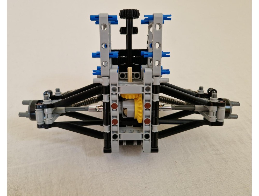 LEGO MOC Lego Technic Height-Adjustable Front Axle by MAP Tec ...