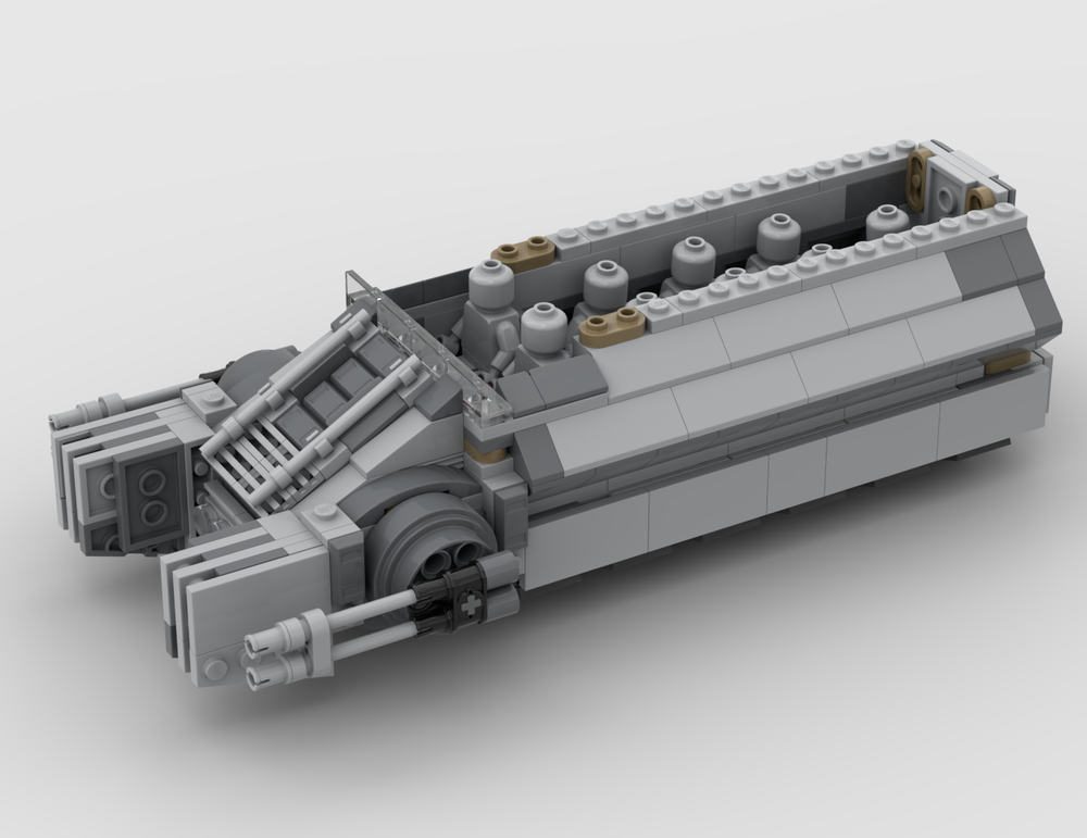 LEGO MOC-220283 TX-200 GSVr Oppressor Combat Transport Tank by ...