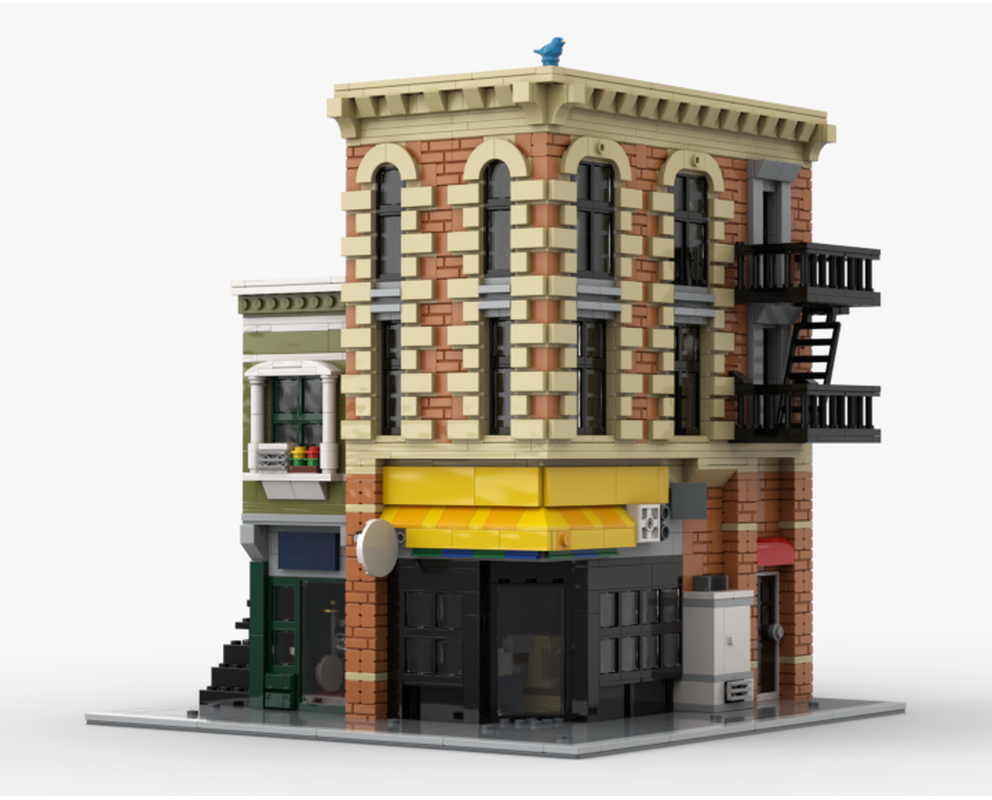 LEGO MOC-220308 corner deli grocery by ZealotLego | Rebrickable - Build ...