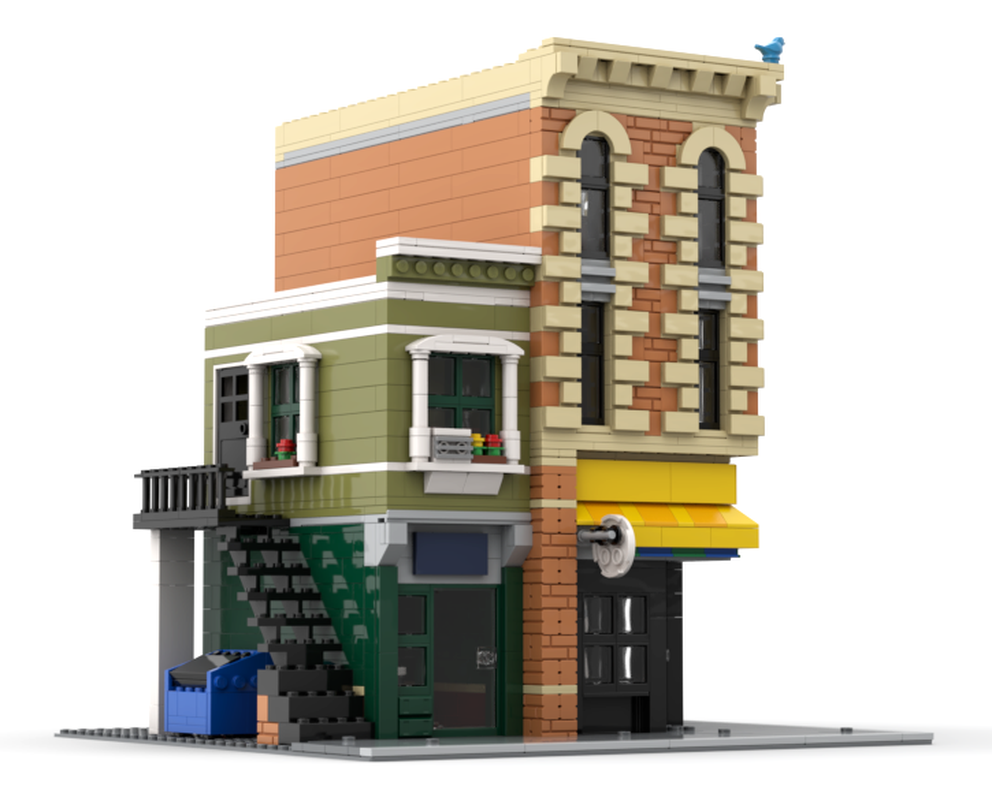LEGO MOC-220308 corner deli grocery by ZealotLego | Rebrickable - Build ...