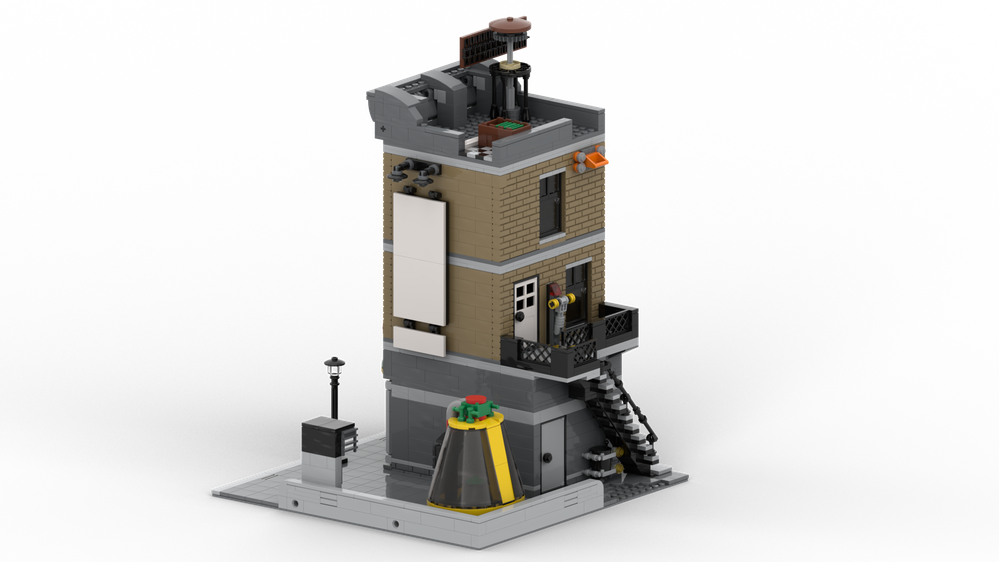 LEGO MOC LB1 Modular building by minepro3600 | Rebrickable - Build with ...