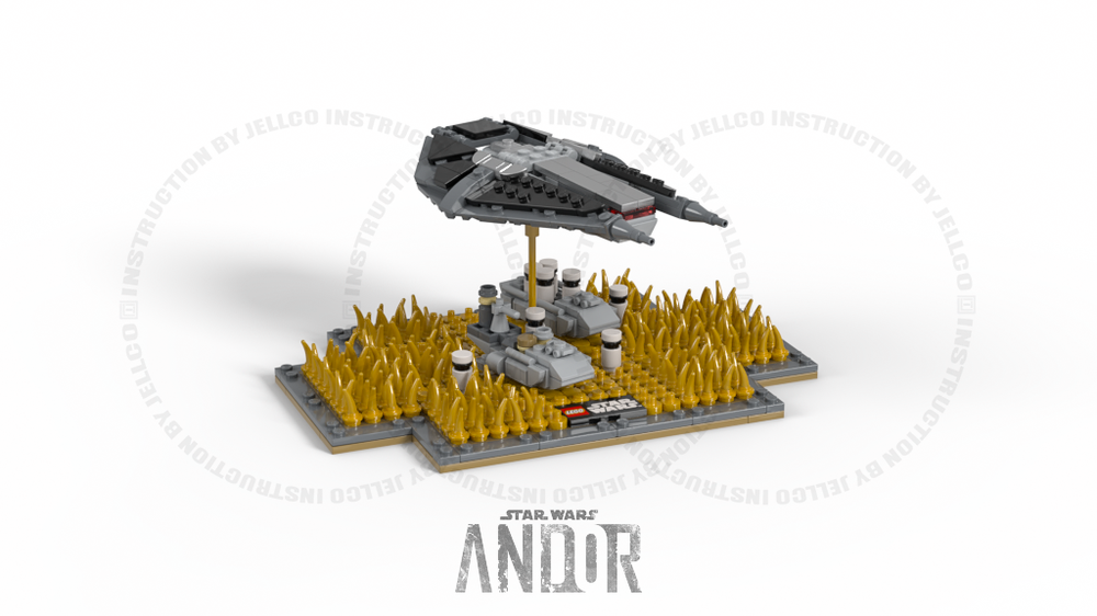 LEGO MOC ANDOR Season 2 Micro Diorama : Reaper with troopers by jellco ...