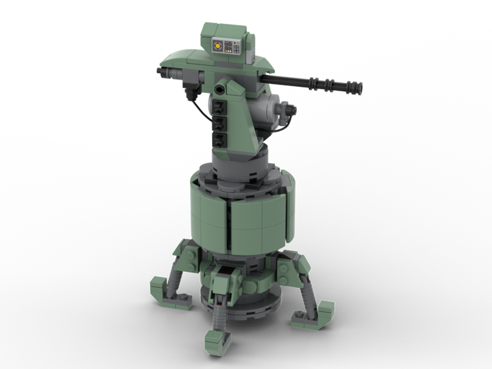 LEGO MOC Halo UNSC Anti-air turrets by Mh.bricks | Rebrickable - Build ...