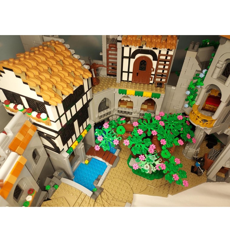 LEGO MOC-220614 The Completed Lion Knight's Castle, a 10305 expansion ...
