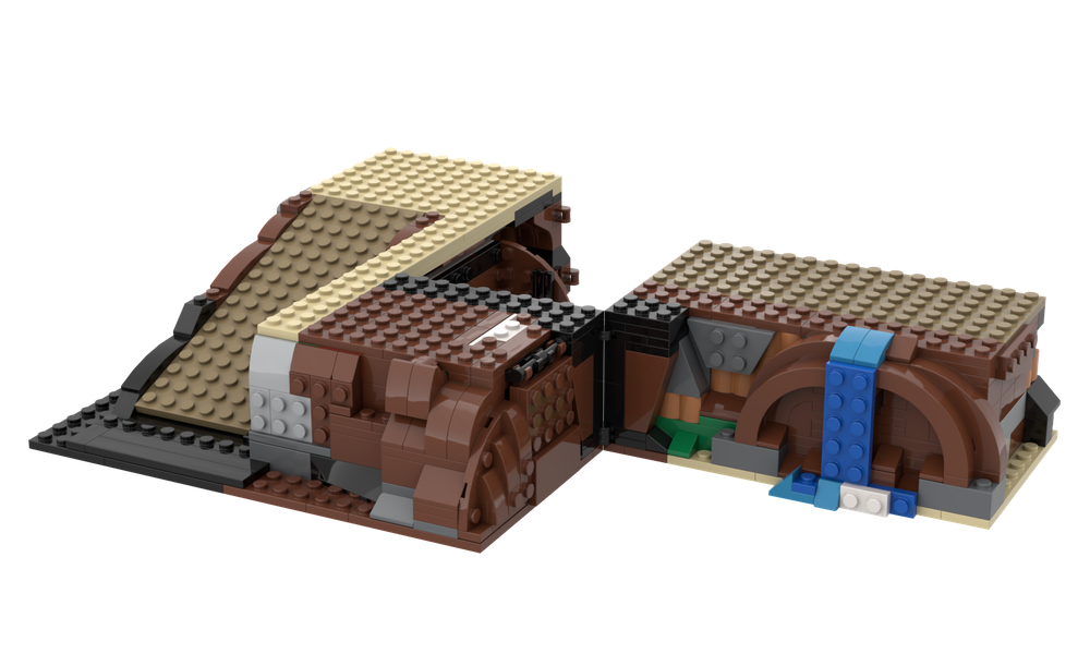 LEGO MOC-220641 Raised Base Plate by Jappelsap98 | Rebrickable - Build ...