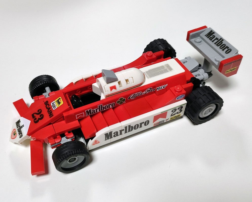 LEGO MOC-220647 Alfa Romeo 179 - scale 1:27 by RoscoPC | Rebrickable ...