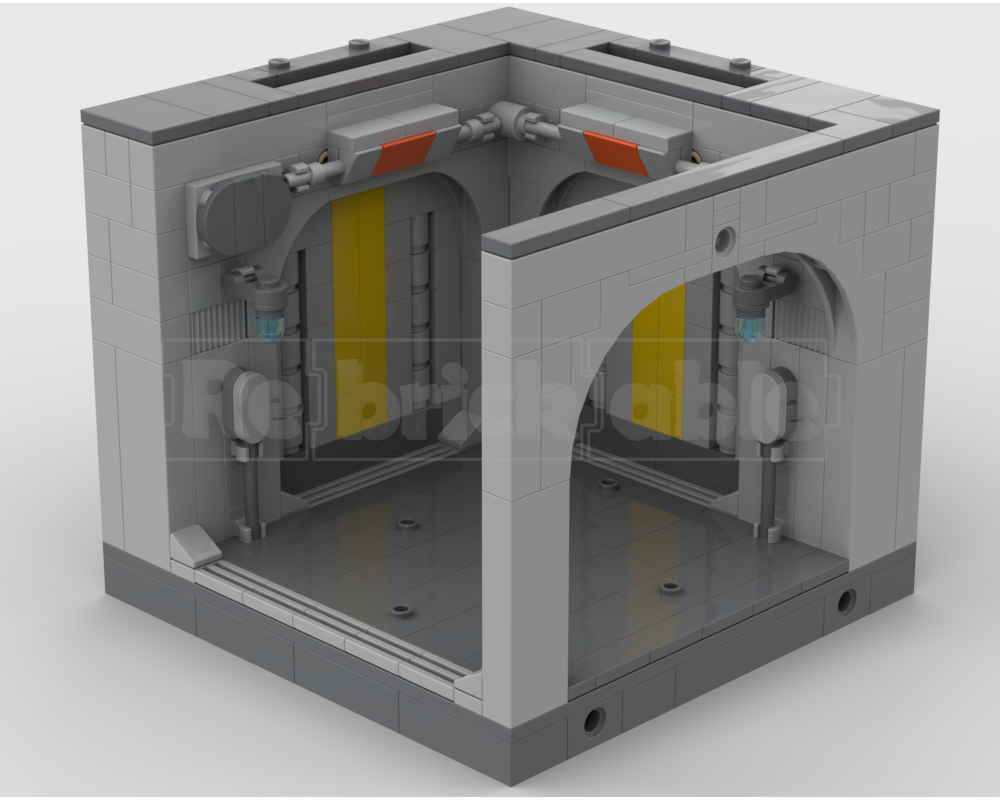 LEGO MOC Fallout 4 - Vault 81 triple connector piece by AKIRA5000gold ...