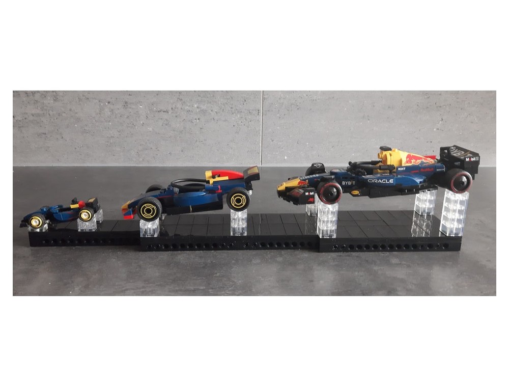 LEGO MOC-220743 Formula One Car Display by VDWWD | Rebrickable - Build ...
