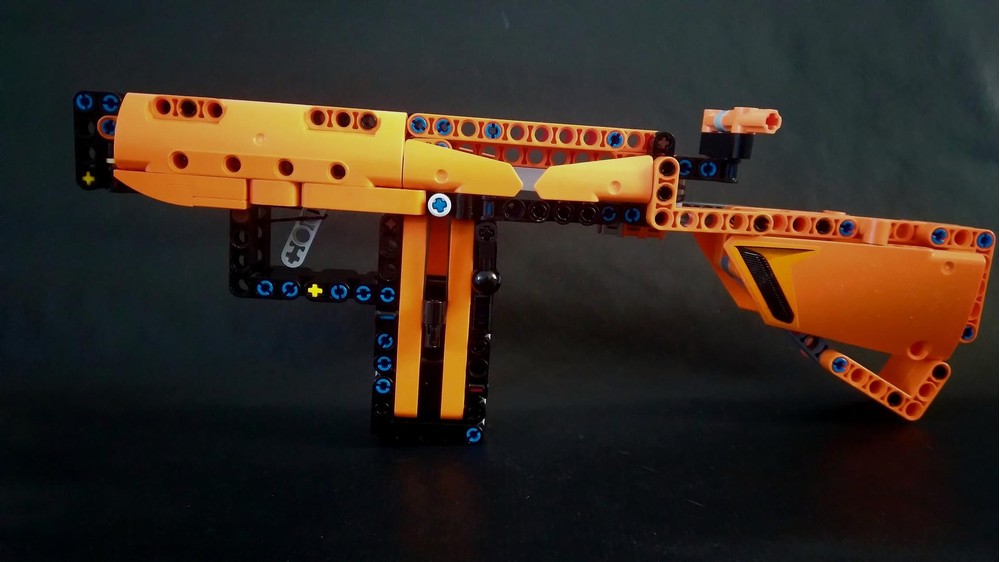 LEGO MOC-220772 42093 Working UZI Gun by MilanLego123 | Rebrickable ...
