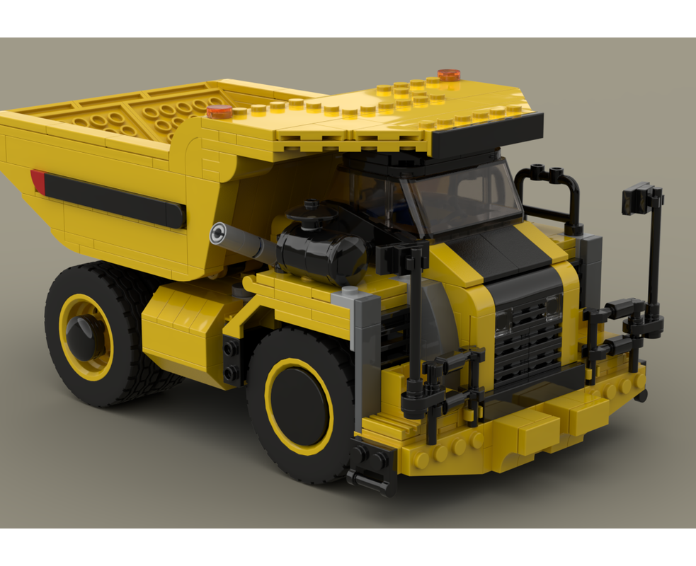 LEGO MOC-220778 Bigcat Mining Truck by Wacky | Rebrickable - Build with ...