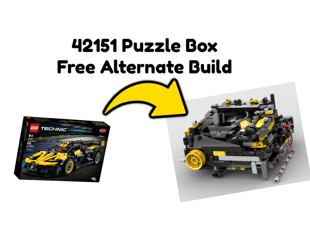 LEGO MOC 42151 Puzzle Box by K.r.t.f | Rebrickable - Build with LEGO