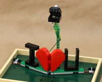 Pop-Up Heart and Ring Box