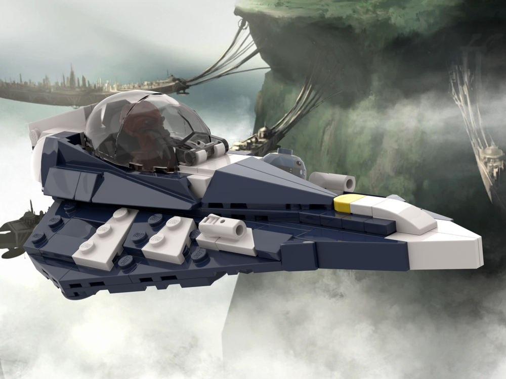 LEGO MOC-220856 Plo Koon's Delta-7 Starfighter (RotS) by