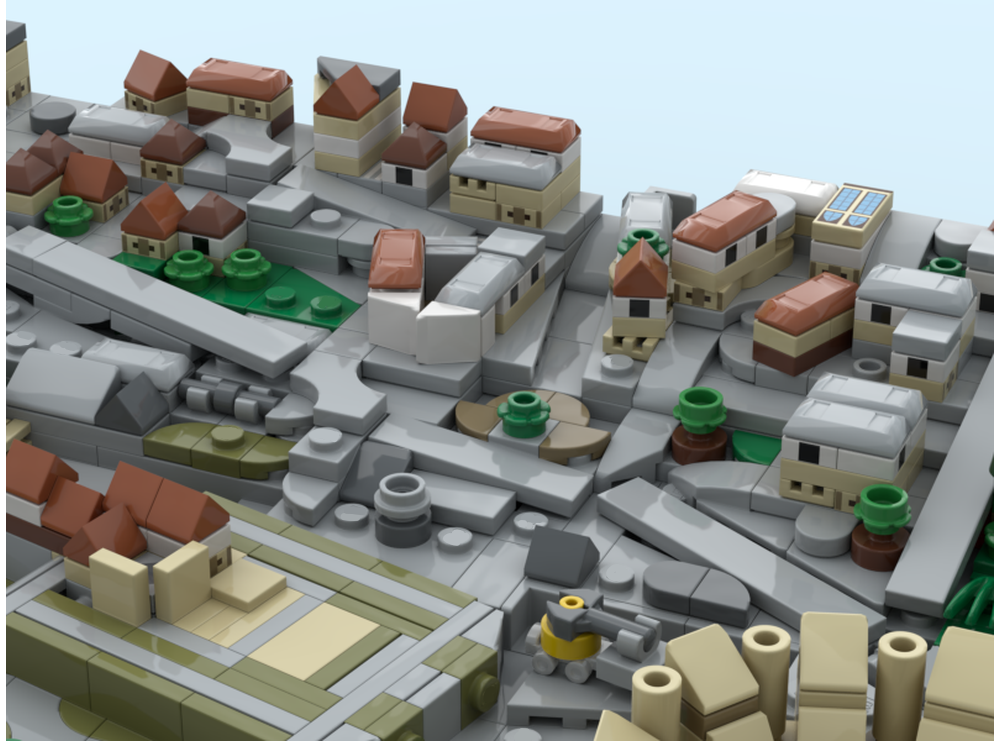 LEGO MOC-220893 Microscale Rome by x_luca_x3 | Rebrickable - Build with ...