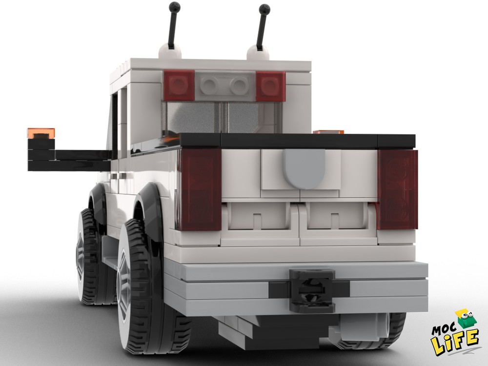 LEGO MOC Ram 1500 long bed quad cab by MocLife | Rebrickable - Build ...