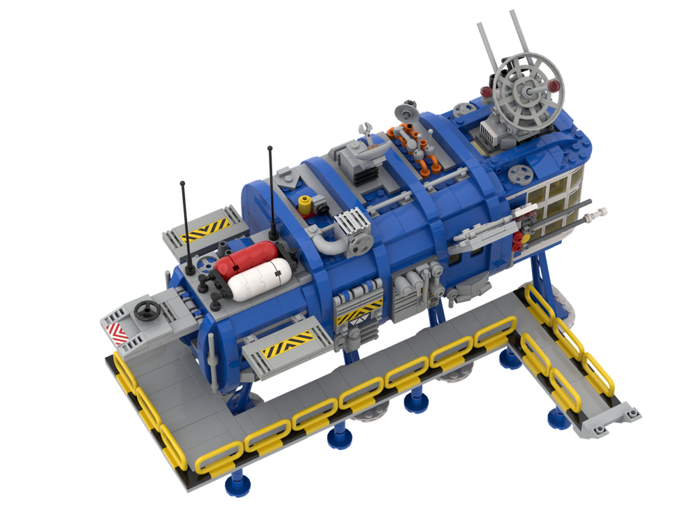 LEGO MOC-221036 Spatioport control center by APnForge | Rebrickable ...