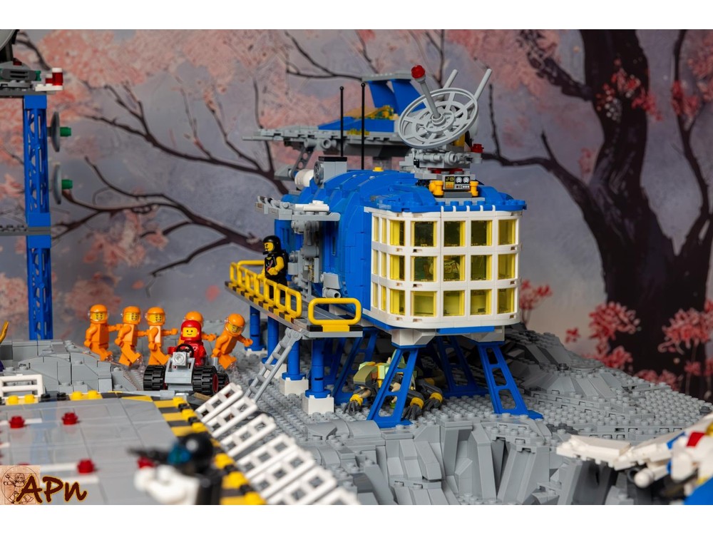 LEGO MOC-221036 Spatioport control center by APnForge | Rebrickable ...