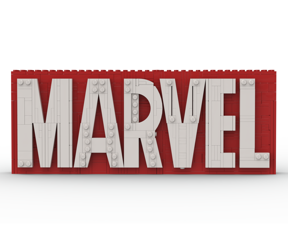 LEGO MOC-221041 Modified Marvel Logo by vicarity | Rebrickable - Build ...