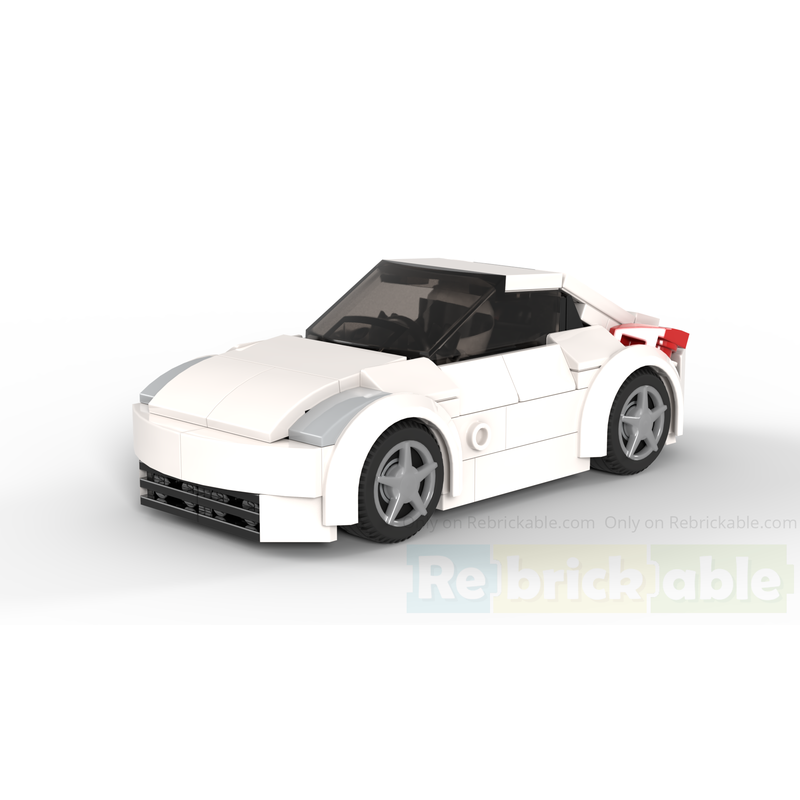 LEGO MOC-221097 Nissan 350Z Z33 by MinifigGarage | Rebrickable - Build ...