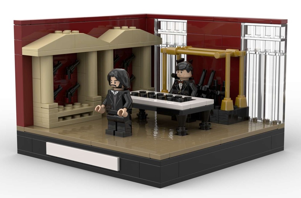 The Sommelier – John Wick 2 Diorama by jameshigson0512
