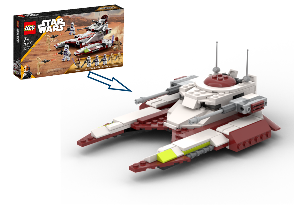 LEGO SET 75342 - Alternate build | Republic Fighter Tank