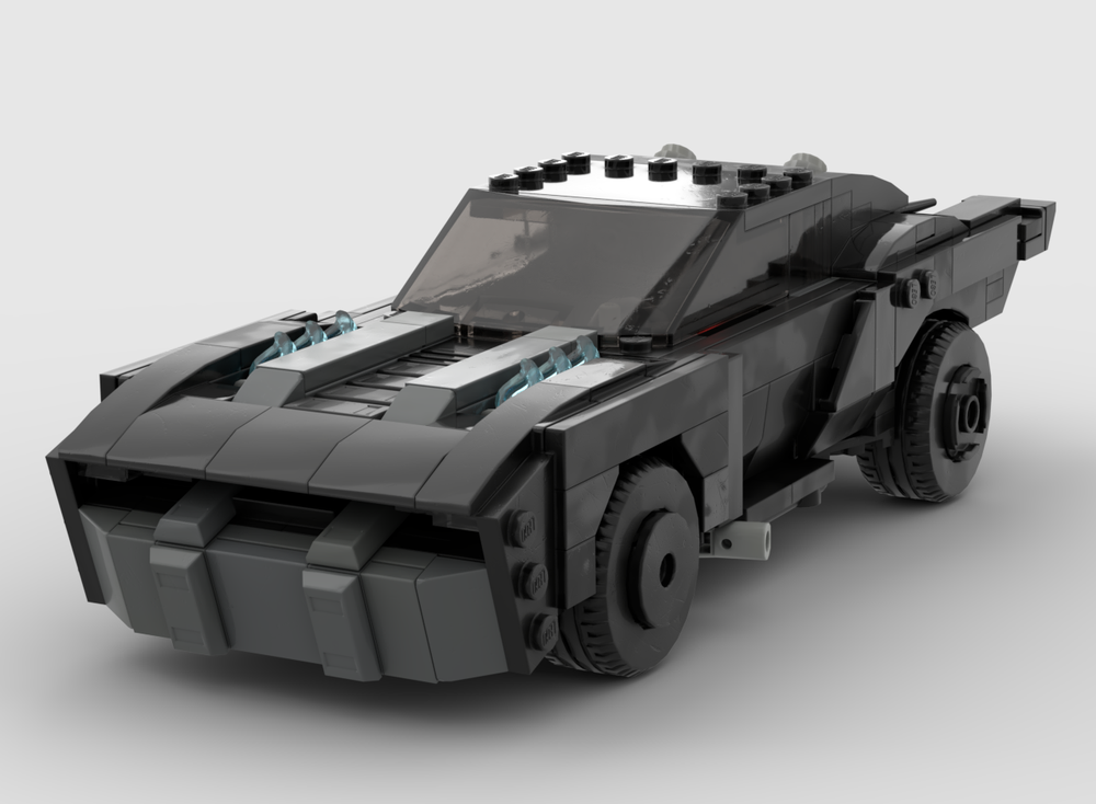 LEGO MOC 2022 Batmobile 76181 Mod by Stachenscarfen | Rebrickable
