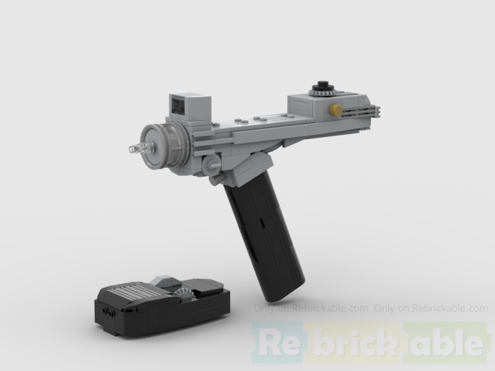 LEGO MOC Star Trek TOS Type 1 & 2 Phaser by shellhead3825 | Rebrickable ...