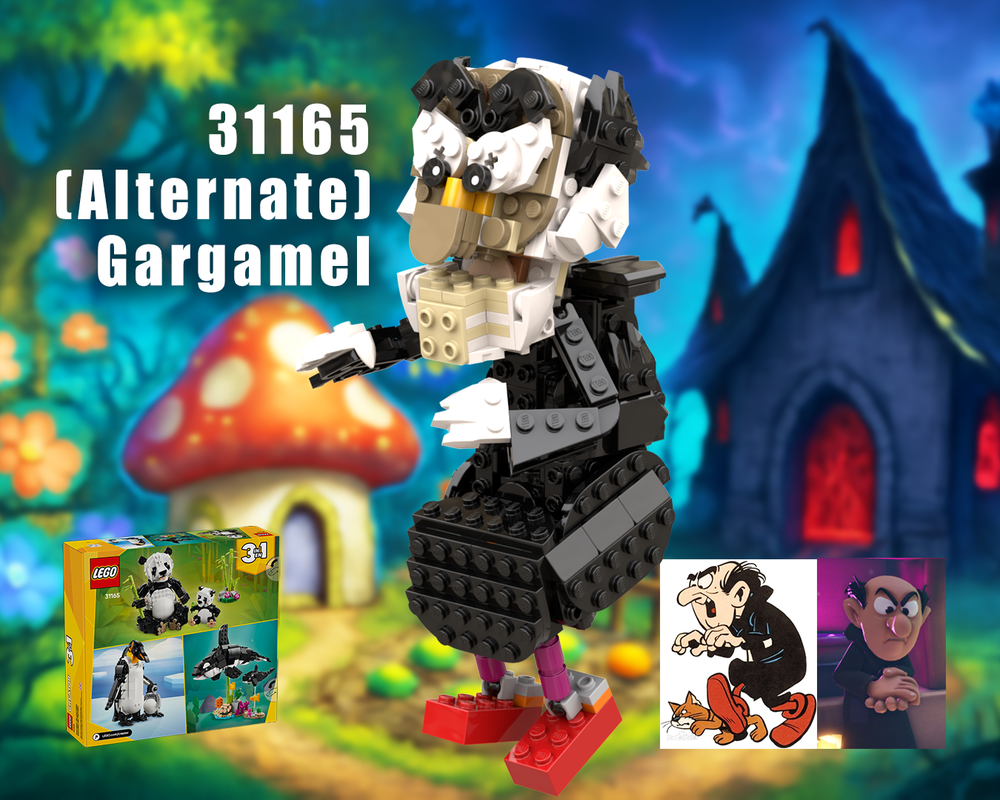 LEGO MOC 31165-Gargamel (Alternate) by zxmaomao | Rebrickable