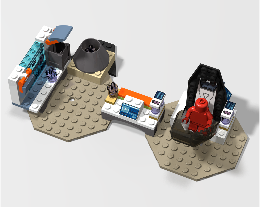 LEGO MOC-221376 Space Research Base by chinzilla | Rebrickable - Build ...