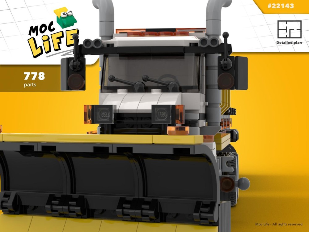 lego snow plow truck instructions