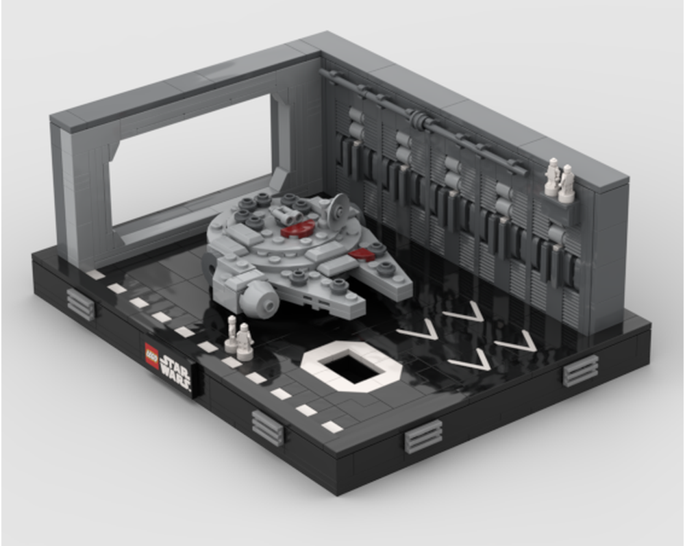 LEGO MOC Death Star Hanger by Ckinion | Rebrickable - Build with LEGO