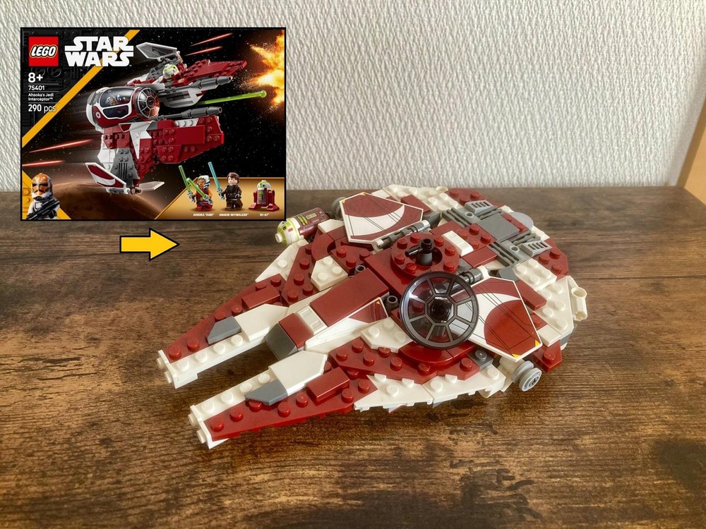 LEGO MOC Millennium Starfighter! 75401 Alt by CreationCaravan
