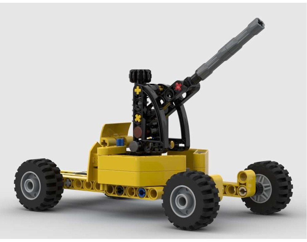 LEGO MOC-221531 Anti-Aircraft Gun 42197 Alternate Build by ErikGS ...